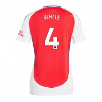 Arsenal Ben White #4 Replika Hemmatröja Dam 2024-25 Kortärmad